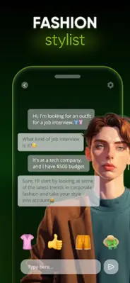 Genesia AI Virtual Companion android App screenshot 1
