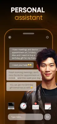 Genesia AI Virtual Companion android App screenshot 2