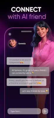 Genesia AI Virtual Companion android App screenshot 7